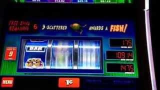 Reel Em In Catch the Big One Slot Machine Bonus MGM Casino Las Vegas