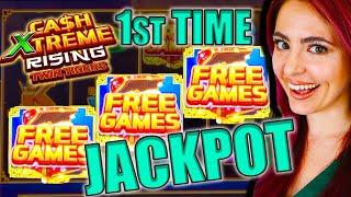 1st JACKPOT EVER on NEW Cash XTREME RISING Game!