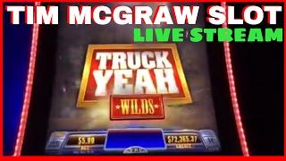 • LIVE STREAM - First Look at Tim McGraw Slot Mahine! • Live Chat with Brian Christopher!