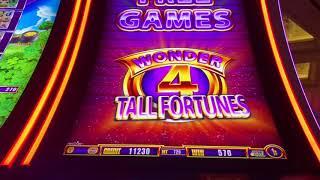 Buffalo Gold Tall Fortunes - what "typical" super free games bonuses look like