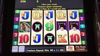 Return of the Samurai slot machine bonus