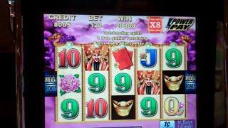 Choy Sun Returns Slot Machine Bonus + Retriggers - 60 Free Spins - MEGA BIG WIN
