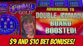 Pinball Gold & Jeopardy Bonuses