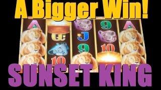 ★☆ SLOT MACHINE WIN SUNSET KING! BIG Slot Machine Bonus Win Sunset King!  ~ DProxima