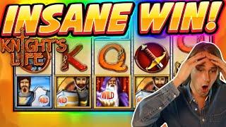 INSANE WIN! Knights Life BIG WIN - Casino Games from Casinodaddy live stream