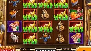 FIELDS OF GOLD Video Slot Casino Game with a FREE SPIN BONUS