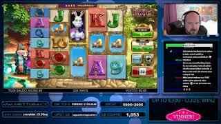 CRAZY WORM FEATURE WIN!! SUPER BIG WIN FROM WHITE RABBIT SLOT!!