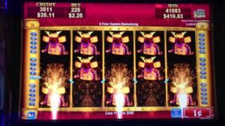Konami- FAN-TASTIC Gold slot machine FULL SCREEN WIN