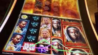 Walking Dead 2 Slot Machine ~ FREE SPIN BONUS!!! • DJ BIZICK'S SLOT CHANNEL