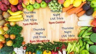 Thursday Night Trivia LIVE - Fast Food