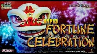 Konami - Fortune Celebration Slot Bonus BIG WIN