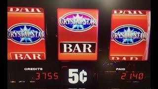 Little Win•CRYSTAL STAR Slot Machine Max Bet at San Manuel Casino