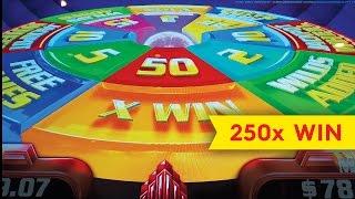 Super Wheel Blast Slot - 250x ALMOST JACKPOT - Hong Kong Fortunes!