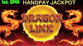 High Limit Dragon Link Slot Machine 1st Spin HANDPAY JACKPOT | Lightning Link HIGH STAKES Bonus Won