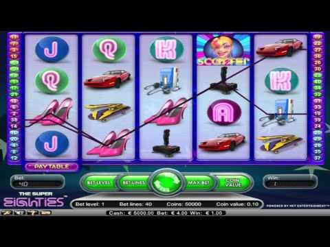 Free Super Eighties slot machine by NetEnt gameplay ★ SlotsUp