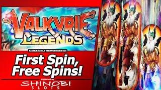 Valkyrie Legends Slot - First Attempt in New Game by Incredible Technologies