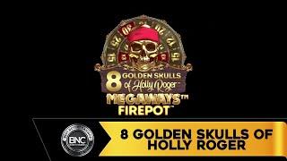 8 Golden Skulls of Holly Roger slot by Buck Stakes Entertainment