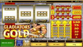 All Slots Casino's Gladiators Gold Classic Slots
