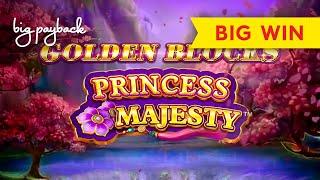 Golden Blocks Princess Majesty Slot - BIG WIN BONUS!