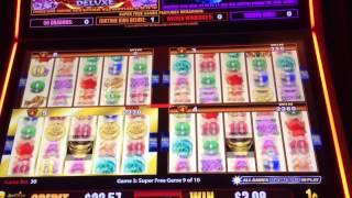 New wonder 4 slot machine bonus w retrigger