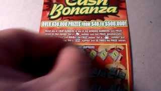 "$3,000,000 Cash Bonanza" - Illinois Lottery $20 Ticket