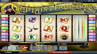 Free Captains Treasure Slot by Playtech Video Preview | HEX