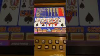 Massive Video Poker Jackpot!