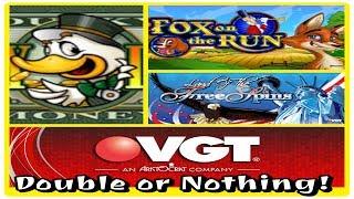 VGT's DOUBLE OR NOTHING | LUCKY DUCKY | MR. MONEY BAGS | FOX ON THE RUN