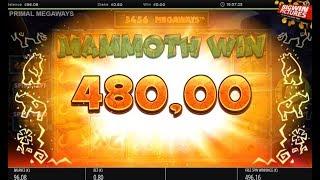 Primal Megaways Slot - Mammoth Win!