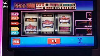 Triple Golden Cherries with Sprinkles On Top Slot Machine MAX BET BONUSES WON | Live Slot Play w/NG