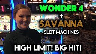 HIGH LIMIT Savannah Slot Machine! BIG HIT!!!