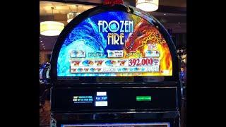 VGT Slots "Frozen Fire" Two Sessions Red Winner Spins SUNFLOWER SCENERY JB Elah Slot Channel Choctaw