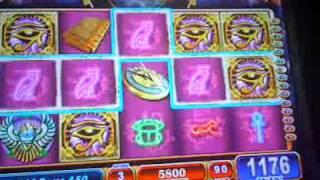 eye of horus slot machine bonus round