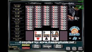 Aces and Eights 52 Hand Video Poker