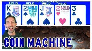 •Old School COIN Poker Machine • Playing with a FAN & NorCal! • Brian Christopher Slots