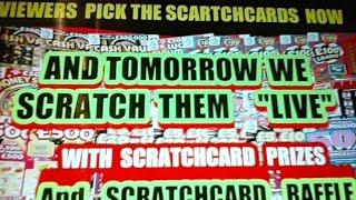 SCRATCHCARDS..VIEWERS PICK TONIGHT  ..WE SCRATCH TOMORROW