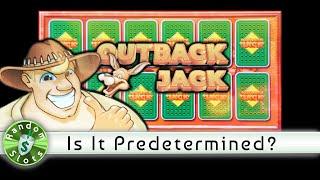 Outback Jack slot machine, Is the Bonus Predetermined?