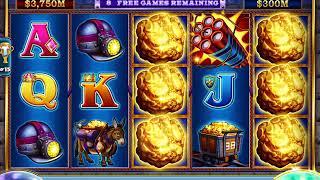 EUREKA REEL BLAST! Video Slot Casino Game with a "BIG WIN" FREE SPIN BONUS