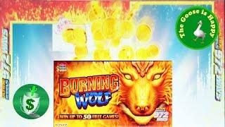 • Burning Wolf slot machine, Happy Goose