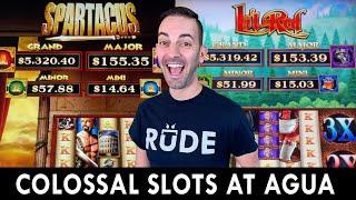 NEW Colossal Slots ⋆ Slots ⋆ Spartacus vs Lil' Red at Agua Caliente