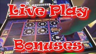 10c DENOM  big win high stakes great video LIVE PLAY lots of bonuses