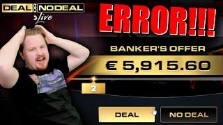IT LAGGED?! -- Deal or No Deal ERROR WIN