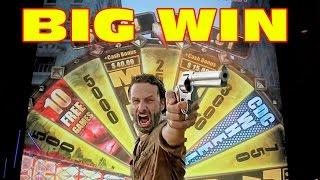 The Walking Dead * BIG WIN * Slot Machine Bonus DOUBLE FEATURE
