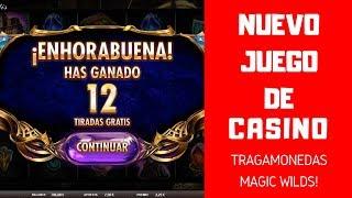 NUEVO JUEGO DE CASINO ONLINE ★ Slots ★ Magic Wilds! Tragamonedas