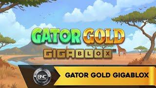 Gator Gold Gigablox slot by Yggdrasil
