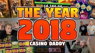 CasinoDaddy BIGGEST WIN 2018 - BONUS COMPILATION 2018