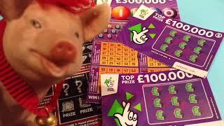 SCRATCHCARDS...WOW!...WHAT A NICE..WINNER.....CLASSIC GAME TONIGHT