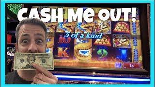 IT'S TIME TO PUSH THE CASH OUT BUTTON ANY TIME YOU WIN PLAYING SLOTS!