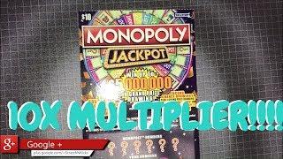 Monopoly Jackpot 10X Multiplier WINNER!
