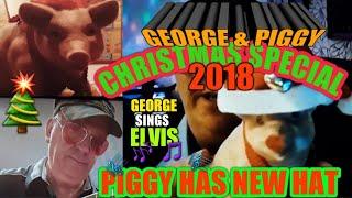 •Wow!•HAT•For Pig & Scratchcard George Sings• •ELVIS.•Special•(Likes•for more•night classics